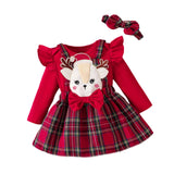 Maxbell Halloween Baby Girl Outfit with Bow Headband Photo Props Cute Decor Bodysuit for 0 to 3 month