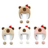 Maxbell Ear Protection Warm Hat Winter Hat for Autumn and Winter Outdoor Backpacking Brown