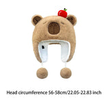 Maxbell Ear Protection Warm Hat Winter Hat for Autumn and Winter Outdoor Backpacking Brown