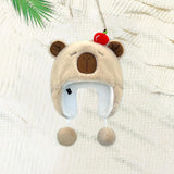 Maxbell Ear Protection Warm Hat Winter Hat for Autumn and Winter Outdoor Backpacking Light Khaki