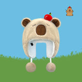 Maxbell Ear Protection Warm Hat Winter Hat for Autumn and Winter Outdoor Backpacking Light Khaki