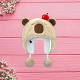 Maxbell Ear Protection Warm Hat Winter Hat for Autumn and Winter Outdoor Backpacking Light Khaki