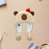 Maxbell Ear Protection Warm Hat Winter Hat for Autumn and Winter Outdoor Backpacking Light Khaki