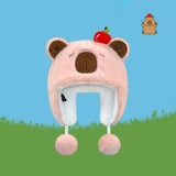 Maxbell Ear Protection Warm Hat Winter Hat for Autumn and Winter Outdoor Backpacking Pink