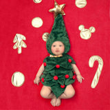 Maxbell Newborn Photoshoot Outfit Christmas for Studio Infant Baby Photography Props