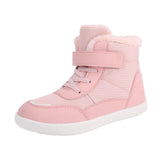 Maxbell Kids Snow Boots Slip Resistant Outdoor Fashion Thick Cold Weather Shoes Pink 30