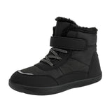 Maxbell Kids Snow Boots Slip Resistant Outdoor Fashion Thick Cold Weather Shoes Black 30
