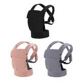 Maxbell Baby Carrier X Shaped Cross Straps Lightweight Ergonomic Baby Holder Carrier Black