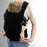 Maxbell Baby Carrier X Shaped Cross Straps Lightweight Ergonomic Baby Holder Carrier Black