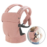 Maxbell Baby Carrier X Shaped Cross Straps Lightweight Ergonomic Baby Holder Carrier Pink
