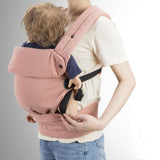 Maxbell Baby Carrier X Shaped Cross Straps Lightweight Ergonomic Baby Holder Carrier Pink