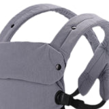 Maxbell Baby Carrier X Shaped Cross Straps Lightweight Ergonomic Baby Holder Carrier Gray
