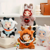Maxbell Mini Plush Doll Decorative Unique Cartoon Stuffed Toy for Teens Adults Gifts