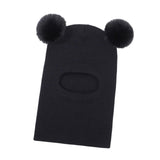 Maxbell Baby Winter Hat Beanies Skiing Cap Unisex Fashion Neck Warmer Kids Hat Scarf Black