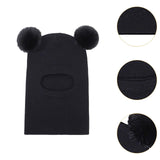 Maxbell Baby Winter Hat Beanies Skiing Cap Unisex Fashion Neck Warmer Kids Hat Scarf Black