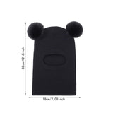 Maxbell Baby Winter Hat Beanies Skiing Cap Unisex Fashion Neck Warmer Kids Hat Scarf Black