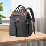 Maxbell Baby Diaper Bag Backpack Large Nappy Changing Bag for Camping Outdoor Picnic Dark Gray