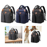 Maxbell Baby Diaper Bag Backpack Large Nappy Changing Bag for Camping Outdoor Picnic Dark Gray