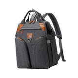 Maxbell Baby Diaper Bag Backpack Large Nappy Changing Bag for Camping Outdoor Picnic Dark Gray