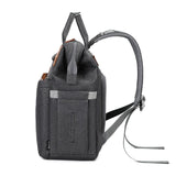Maxbell Baby Diaper Bag Backpack Large Nappy Changing Bag for Camping Outdoor Picnic Dark Gray