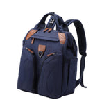 Maxbell Baby Diaper Bag Backpack Large Nappy Changing Bag for Camping Outdoor Picnic Blue