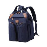 Maxbell Baby Diaper Bag Backpack Large Nappy Changing Bag for Camping Outdoor Picnic Blue