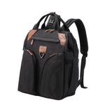 Maxbell Baby Diaper Bag Backpack Large Nappy Changing Bag for Camping Outdoor Picnic Black