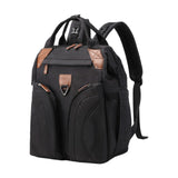 Maxbell Baby Diaper Bag Backpack Large Nappy Changing Bag for Camping Outdoor Picnic Black
