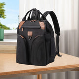 Maxbell Baby Diaper Bag Backpack Large Nappy Changing Bag for Camping Outdoor Picnic Black