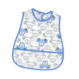 Maxbell Baby Bib Waterproof with Crumb Catcher Pocket Babies Bib for Eating Feeding Car