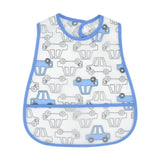 Maxbell Baby Bib Waterproof with Crumb Catcher Pocket Babies Bib for Eating Feeding Car