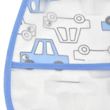 Maxbell Baby Bib Waterproof with Crumb Catcher Pocket Babies Bib for Eating Feeding Car