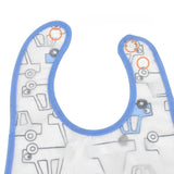 Maxbell Baby Bib Waterproof with Crumb Catcher Pocket Babies Bib for Eating Feeding Car