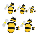 Maxbell Honey Bee Bodysuit Cute Halloween Costume for Photo Props Role Playing Party For Newborns
