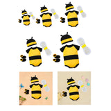 Maxbell Honey Bee Bodysuit Cute Halloween Costume for Photo Props Role Playing Party For Newborns