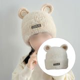 Maxbell Baby Winter Hat Cute Girls Boys Snow Hat Infant Trendy Neck Warmer Balaclava White