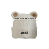Maxbell Baby Winter Hat Cute Girls Boys Snow Hat Infant Trendy Neck Warmer Balaclava White