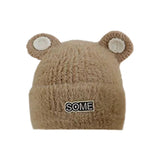 Maxbell Baby Winter Hat Cute Girls Boys Snow Hat Infant Trendy Neck Warmer Balaclava Khaki