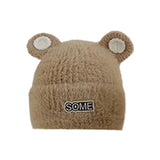 Maxbell Baby Winter Hat Cute Girls Boys Snow Hat Infant Trendy Neck Warmer Balaclava Khaki