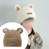 Maxbell Baby Winter Hat Cute Girls Boys Snow Hat Infant Trendy Neck Warmer Balaclava Khaki