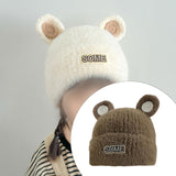 Maxbell Baby Winter Hat Cute Girls Boys Snow Hat Infant Trendy Neck Warmer Balaclava Brown