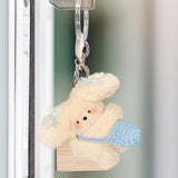 Maxbell Plush Keychain Novelty Cartoon Keychain Charm for Kids Adults Birthday Gifts With Shoulder bag