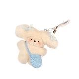 Maxbell Plush Keychain Novelty Cartoon Keychain Charm for Kids Adults Birthday Gifts With Shoulder bag