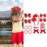 Maxbell 15x Hair Bows for Girls Hair Barrettes Headband for Gifts Party Favors Girls