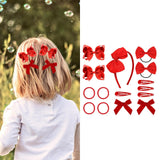 Maxbell 15x Hair Bows for Girls Hair Barrettes Headband for Gifts Party Favors Girls