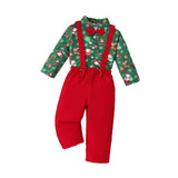 Maxbell Gentleman Outfits with Bow Tie Christmas Outfits for Kids Children Festivals Long Sleeve Button