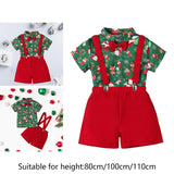 Maxbell Christmas Outfits with Bow Tie Christmas Costume for Kids Children Festivals 80cm