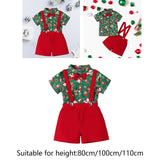 Maxbell Christmas Outfits with Bow Tie Christmas Costume for Kids Children Festivals 80cm