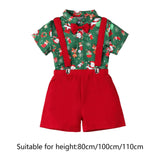 Maxbell Christmas Outfits with Bow Tie Christmas Costume for Kids Children Festivals 80cm