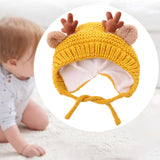 Maxbell Baby Winter Hat Lightweight Knitted Hat for Toddlers Children Girls Boys Yellow